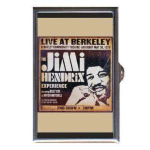  JIMI HENDRIX LIVE AT BERKELEY Coin, Mint or Pill Box Made 
