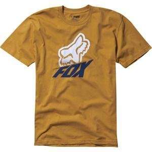  Fox Racing Method T Shirt   Large/Mustard Automotive