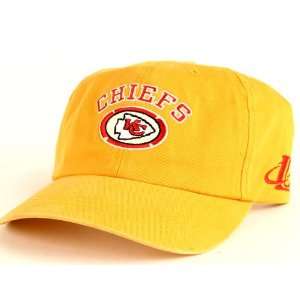  Kansas City Chiefs NFL Yellow Adjustable Hat: Sports 