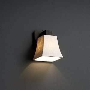  Bronze Square Leaf Shade Wall Lamp
