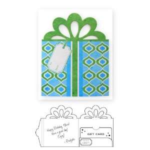  Grow A Note® Gift Card Holder Blue/Green: Health 
