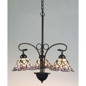  29W Daffodil Bell 3 Lt Chandelier