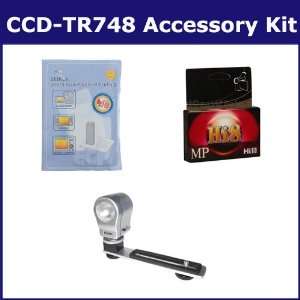  Sony CCD TR748 Camcorder Accessory Kit includes: ZELCKSG 