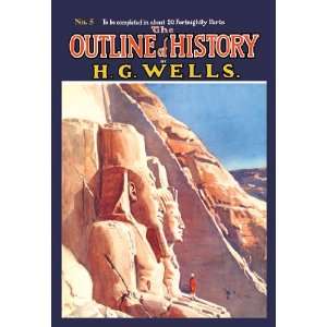 Outline of History by HG Wells, No. 5: Exploration 20x30 Poster Paper 