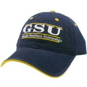  HAT CAP NCAA GSU GEORGIA SOUTHERN UNIVERSITY EAGLES BLUE 