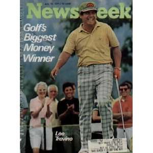  Golfs Biggest Money Winner   LEE TREVINO  1971 