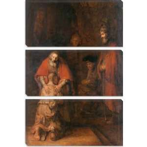  Prodigal Son 1668 1669 by Rembrandt Canvas Painting Reproduction Art 