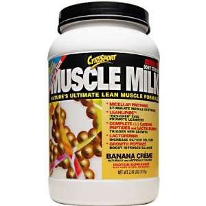 Cytosport Muscle Milk, Banana Creme, 2.47 lb (1120 g 