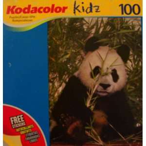  Kodacolor Kidz Pretty Panda 100 Piece Jigsaw Puzzle: Toys 