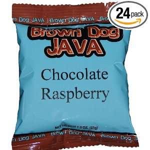 Brown Dog Java Chocolate Raspberry, 1.3 Ounce (Pack of 24)  