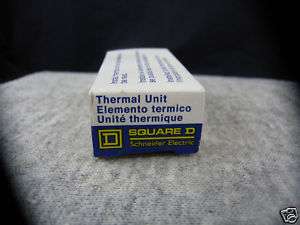 SQUARE D B 10.2 OVERLOAD RELAY THERMAL UNITS NEW**  