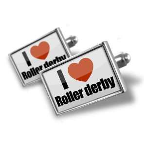   Love roller derby   Hand Made Cuff Links A MANS CHOICE Jewelry
