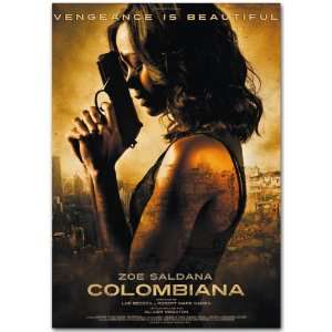  Colombiana Poster   2011 Movie Promo Flyer   11 X 17   1st 