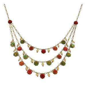  Michal Negrin Fabulous Multi Stranded Necklace Beautifully 