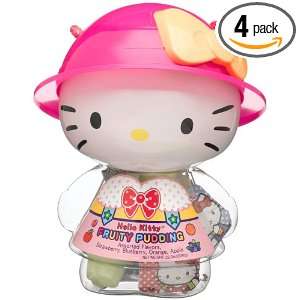 Hello Kitty Fruity Pudding, 22.11 Ounce Jars (Pack of 4)  