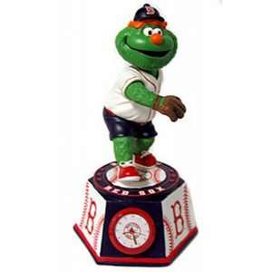  Boston Red Sox Wally Bobble Head Clock: Toys & Games