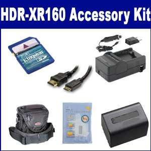  Sony HDR XR160 Camcorder Accessory Kit includes: ZELCKSG 