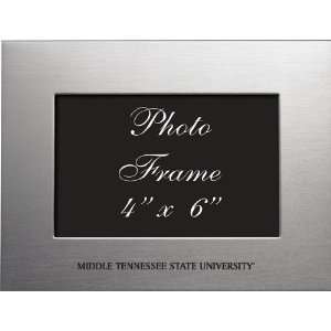  Middle Tennessee State University   4x6 Brushed Metal 