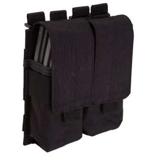 11 Stacked Double Mag Pouch w/ cover Black 58706  