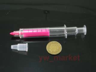 25 pcs Syringe Pens Highlighter Goth/Nurse/Doctor  