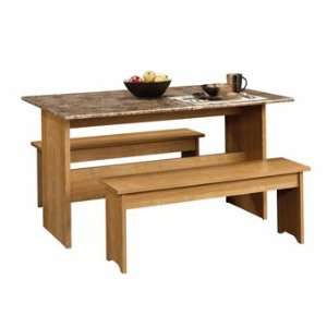 Trestle Table With Benches 