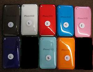 Color Hard Case Skin Cover for Apple Iphone 3G&3Gs  