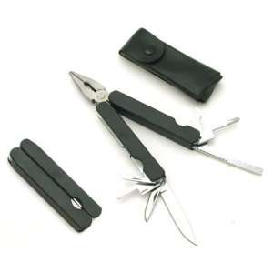   SE 14 in 1 Multi Function Tool, Black Rubber Handle: Sports & Outdoors