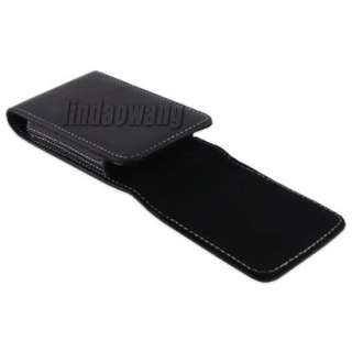 Metal Belt Clip Leather Case Pouch For APPLE IPHONE 4  