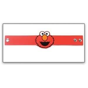   Wristband   Sesame Street   Elmo Face PVC Rubber Red 