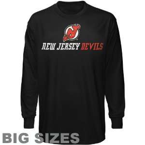  New Jersey Devils Black Attack Premium Long Sleeve T shirt 