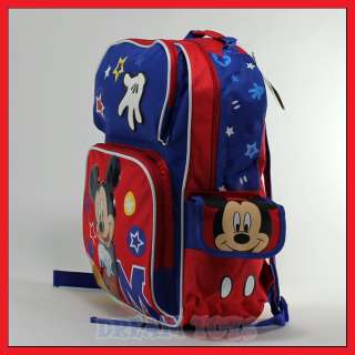   Mouse Stars 16 Backpack   Book Bag School Boys 875598501426  