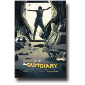  The Rum Diary Poster   2011 Movie Promo Flyer   11 X 17 