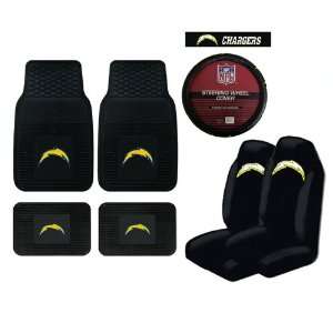   Covers, and a Comfort Grip Steering Wheel Cover   San Diego Chargers
