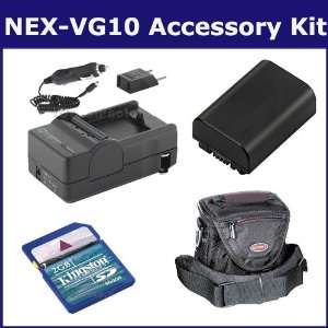  Sony NEX VG10 Camcorder Accessory Kit includes SDM 109 