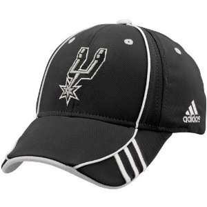  adidas San Antonio Spurs Black NBA Draft Day 1 Fit Flex 