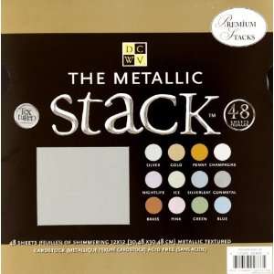  DCWV MatchMaker Metallic Paper Stack 12x12 By The Each 