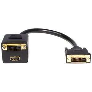  DVI to DVI/HDMI Splitter Cable. DVI TO DVI/HDMI M/F SPLITTER CABLE 