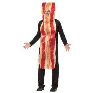  Lets Party By Rasta Imposta Bacon Adult Costume / Red 