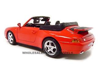  new 1 18 scale diecast model of porsche 911 cabriolet die cast model 