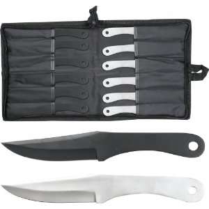  SC 8.5 THROWING KNIFE SET OF 12, W/POUCH Sports 