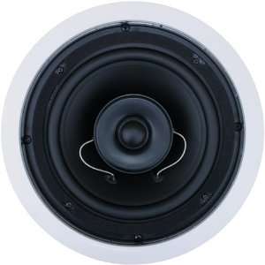  HiFi Works 30006 HFW8R 8 Inch In Ceiling Speakers, White 