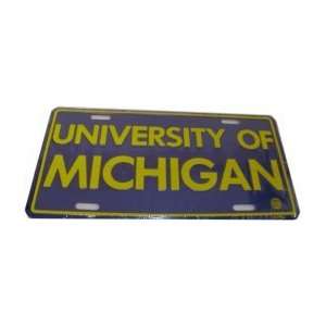 Michigan Wolverines Metal License Plate *SALE*  Sports 