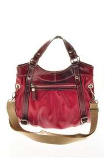 Nine West NEW BHFO Satchel Medium Handbag Red Bag  
