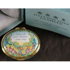  Halcyon Days Enamels May All Your Dreams Collectible 