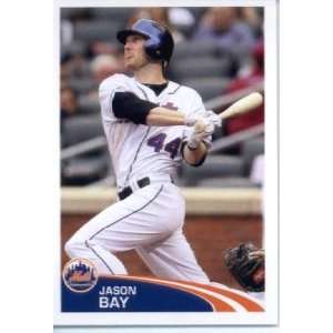  2012 Topps Baseball MLB Sticker #176 Jason Bay New York 