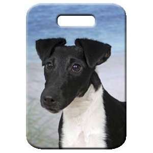  Set of 2 Smooth Fox Terrier Luggage Tags 