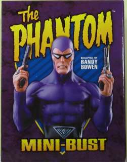 The Phantom Mini Bust Statue Randy Bowen Designs Randy Lambert LE Low 