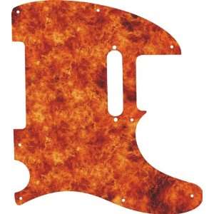  Inferno Graphical Tele Standard 8 Hole Pickguard Musical 