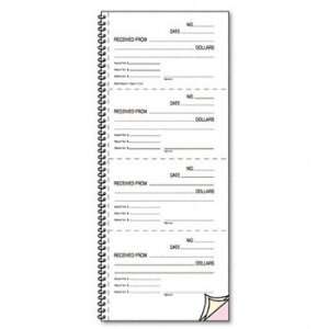  Money and Rent Unnumbered Receipt Book, 5 1/2 x 2 3/4 