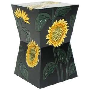  Sunflower Decorative Pedestal Stand